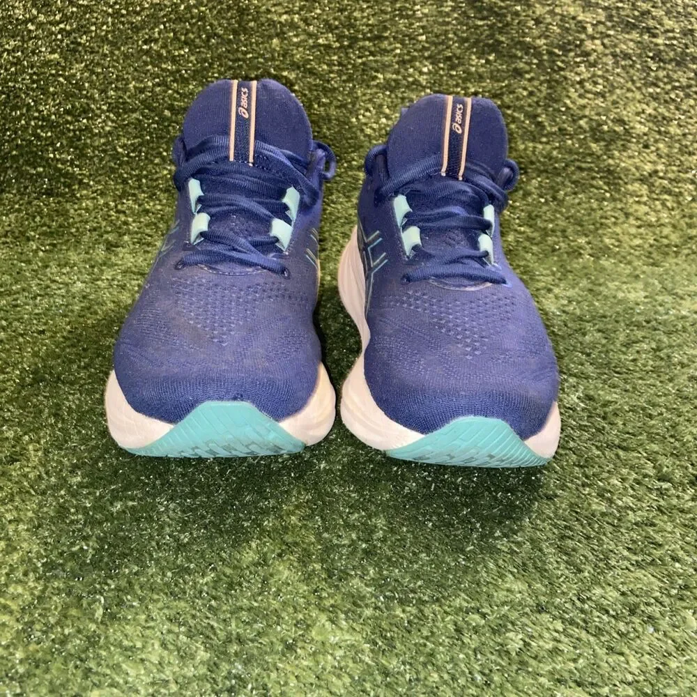 Asics FF Blast Plus Gel-Nimbus 26 Running Shoes Blue Women’s Size 8.5 Sneakers